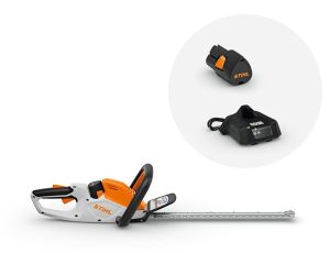 SET - Baterijske škarje za živo mejo STIHL HSA 30 + AS2 + AL1