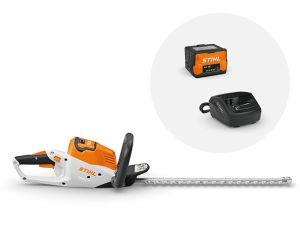 SET - Baterijske škarje za živo mejo STIHL HSA 50