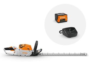 SET - Baterijske škarje za živo mejo STIHL HSA 60