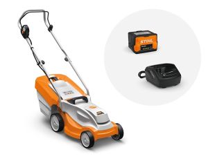 SET - Baterijska vrtna kosilnica STIHL RMA 235